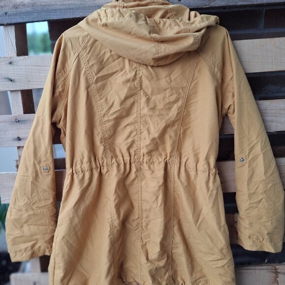 Streetwear Society Jacket Lightweight Fall Autumn Mustard Color Size Small - Picture 2 of 4